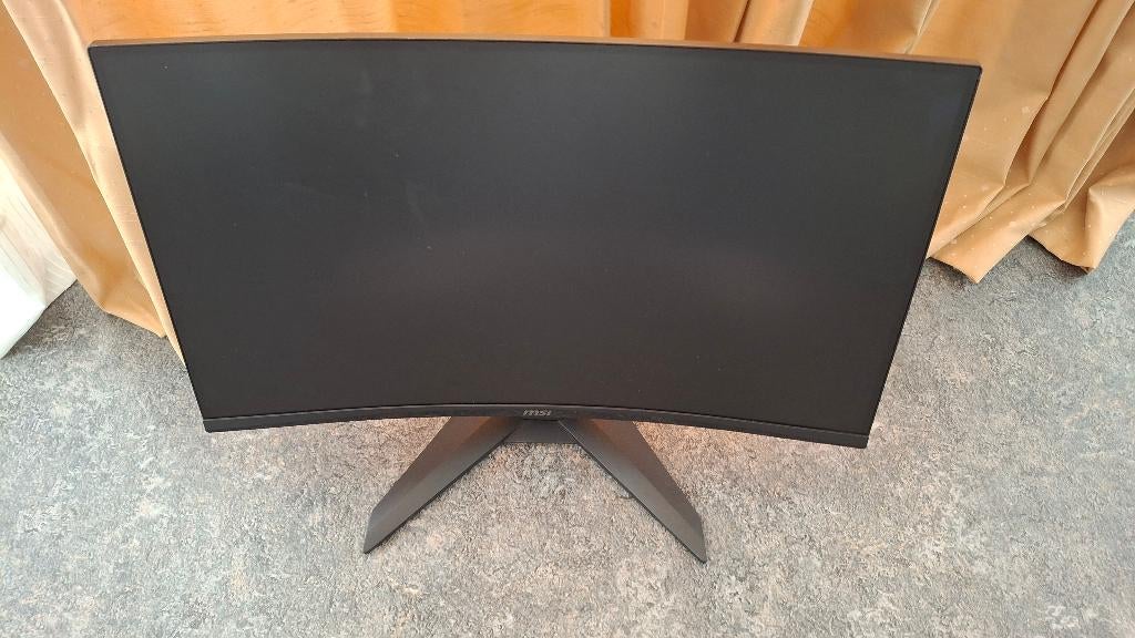 MSI curved monitor (beschadigd), Computers en Software, Monitoren, Gaming, HDMI, Curved, Full HD
