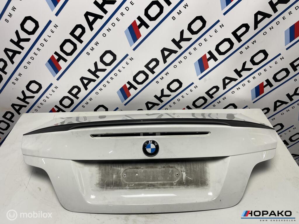 Kofferklep BMW 1 serie E82 coupe | Alpinweiss 300, Gebruikt, Achterklep, Einsteinlaan 5 rijswijk, Bmw