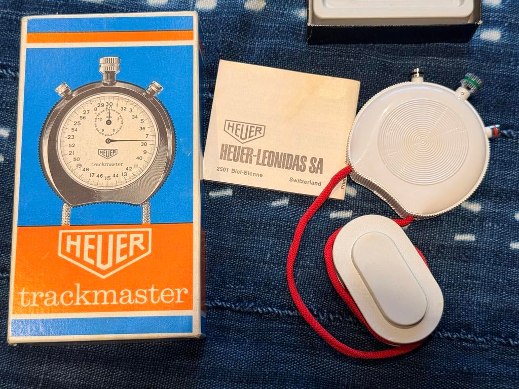 TAG Heuer Trackmaster Stopwatch - Nieuw in doos, Overige materialen, Nieuw, Ophalen of Verzenden, TAG Heuer