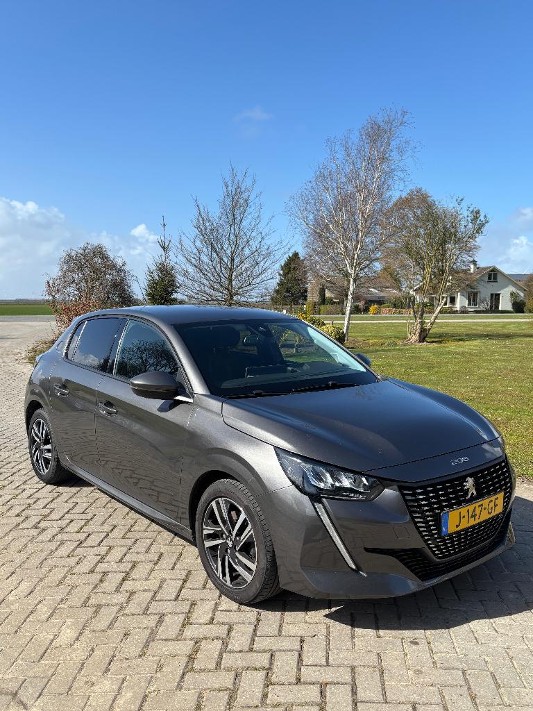Peugeot 208 1.2 Puretech Allure 100pk 2020 Grijs, Voorwielaandrijving, 49 €/maand, Origineel Nederlands, 1200 kg