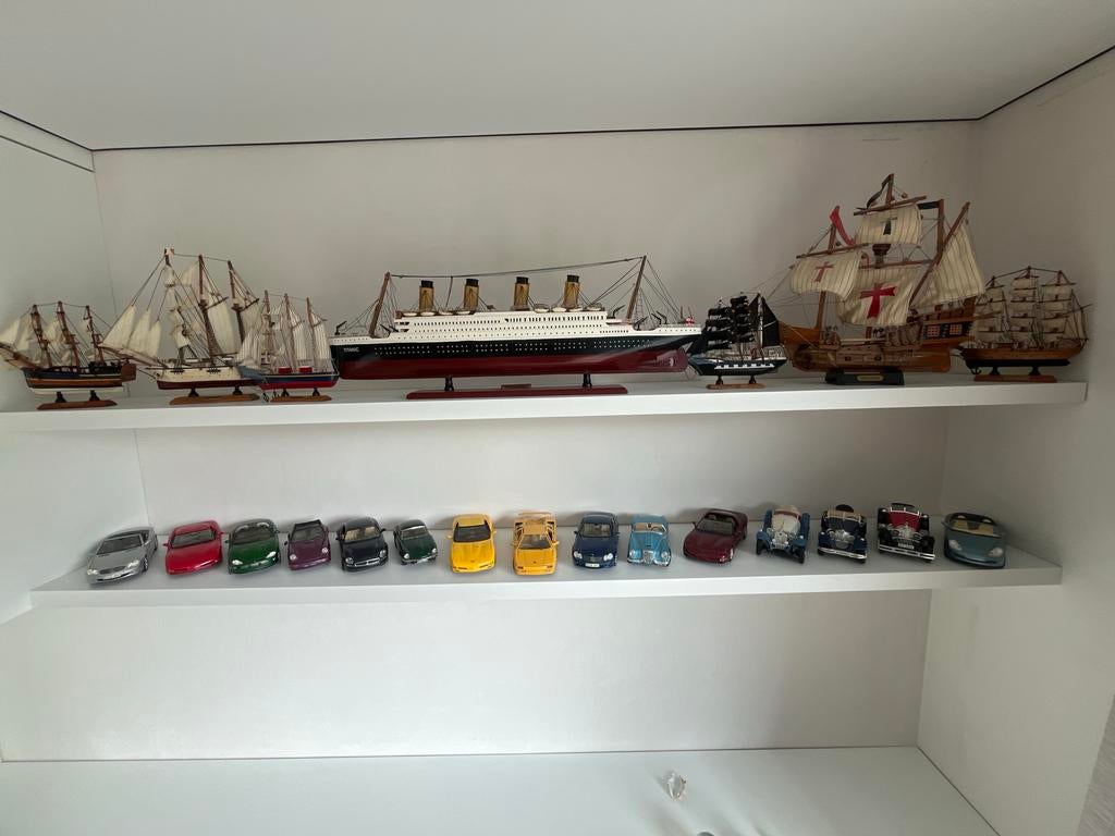 Collectie authentieke schepen/boten, incl. Titanic, Ophalen of Verzenden