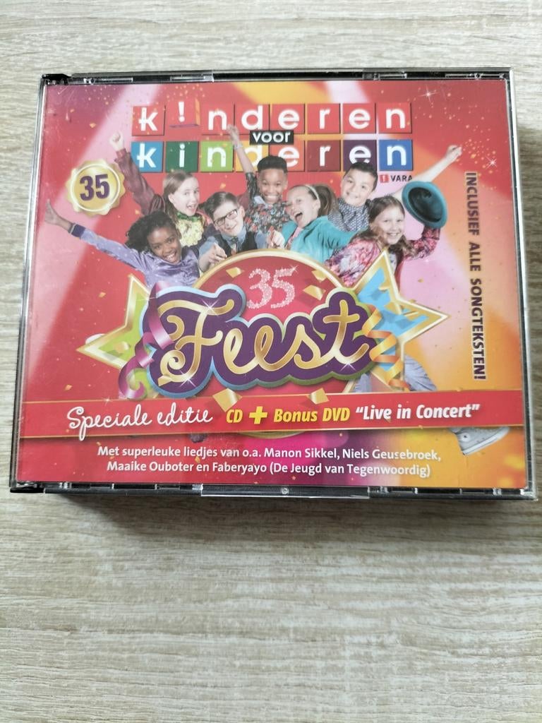 Kinderen voor kinderen - 35 cd + dvd box, Ophalen of Verzenden