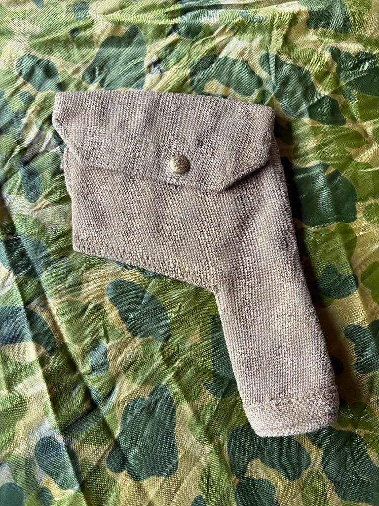 Tweede wereldoorlog Britse pistool holster 1943, Ophalen of Verzenden, Landmacht, Engeland, Overige typen