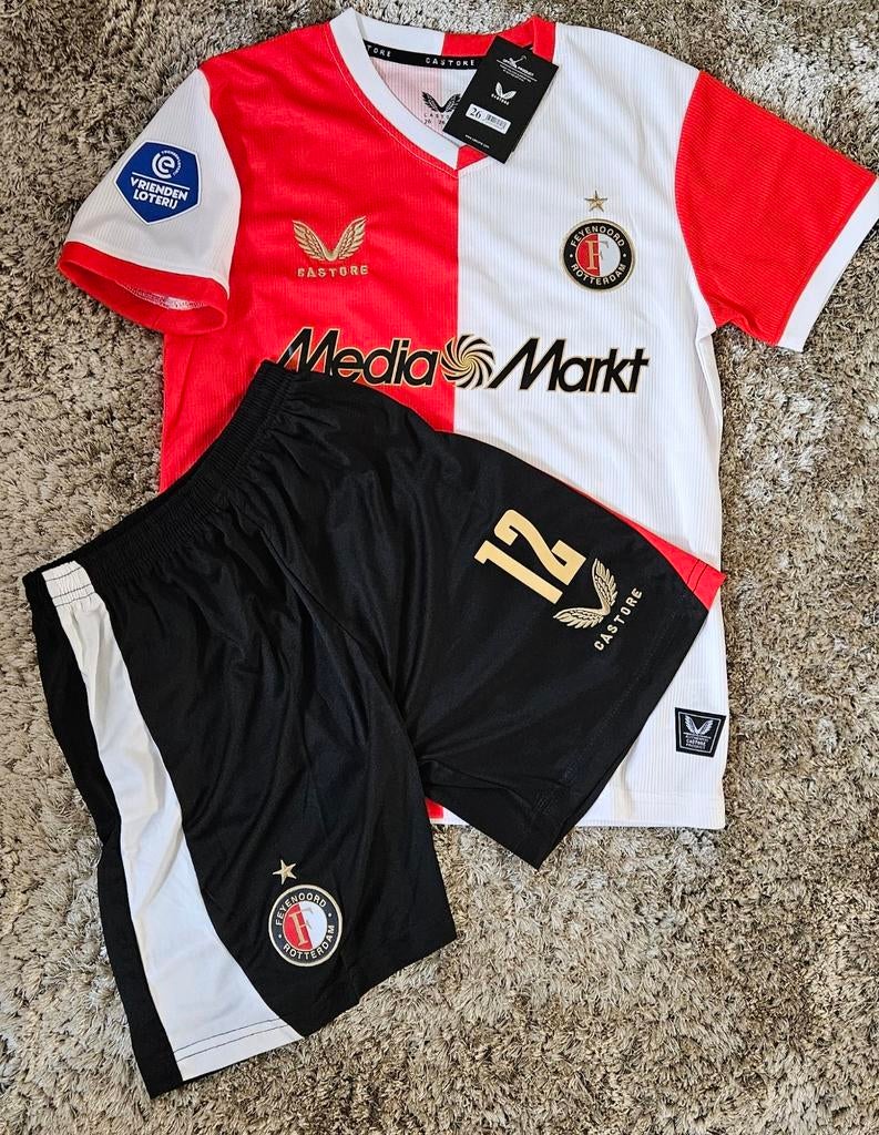 Feyenoord tenue maat 146 nieuw - Legioen nummer 12, Castore, Jongen of Meisje, Nieuw, Ophalen of Verzenden