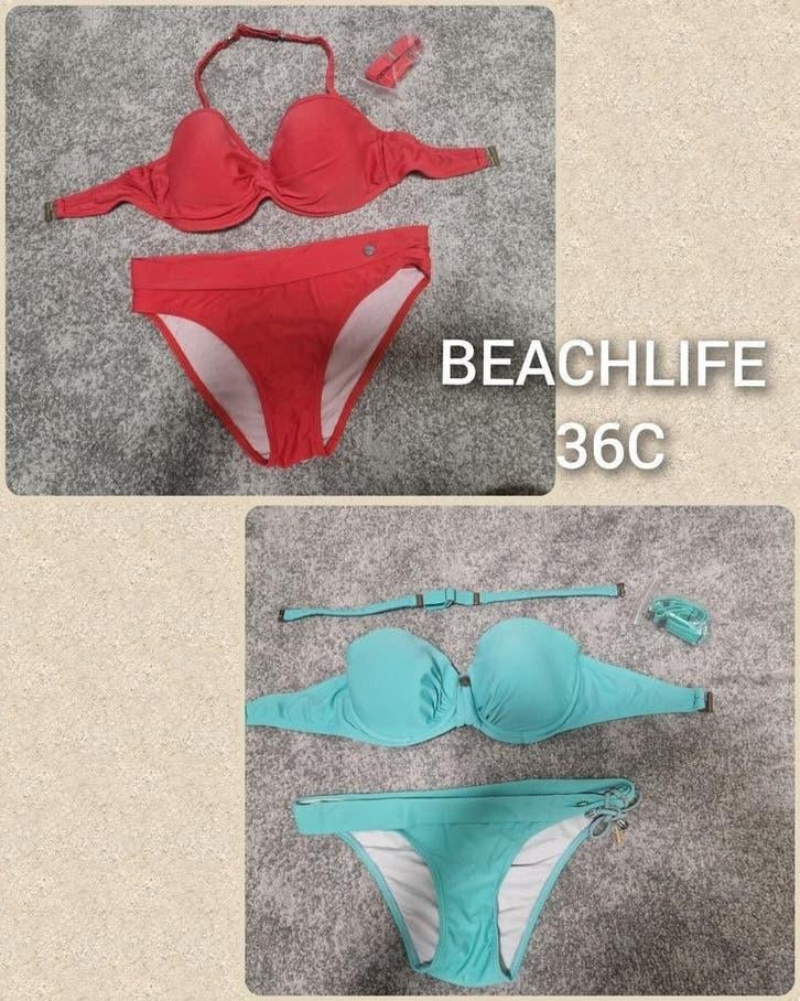 2 x Beachlife bikini 36C, Beachlife, Ophalen of Verzenden, Zo goed als nieuw, Bikini