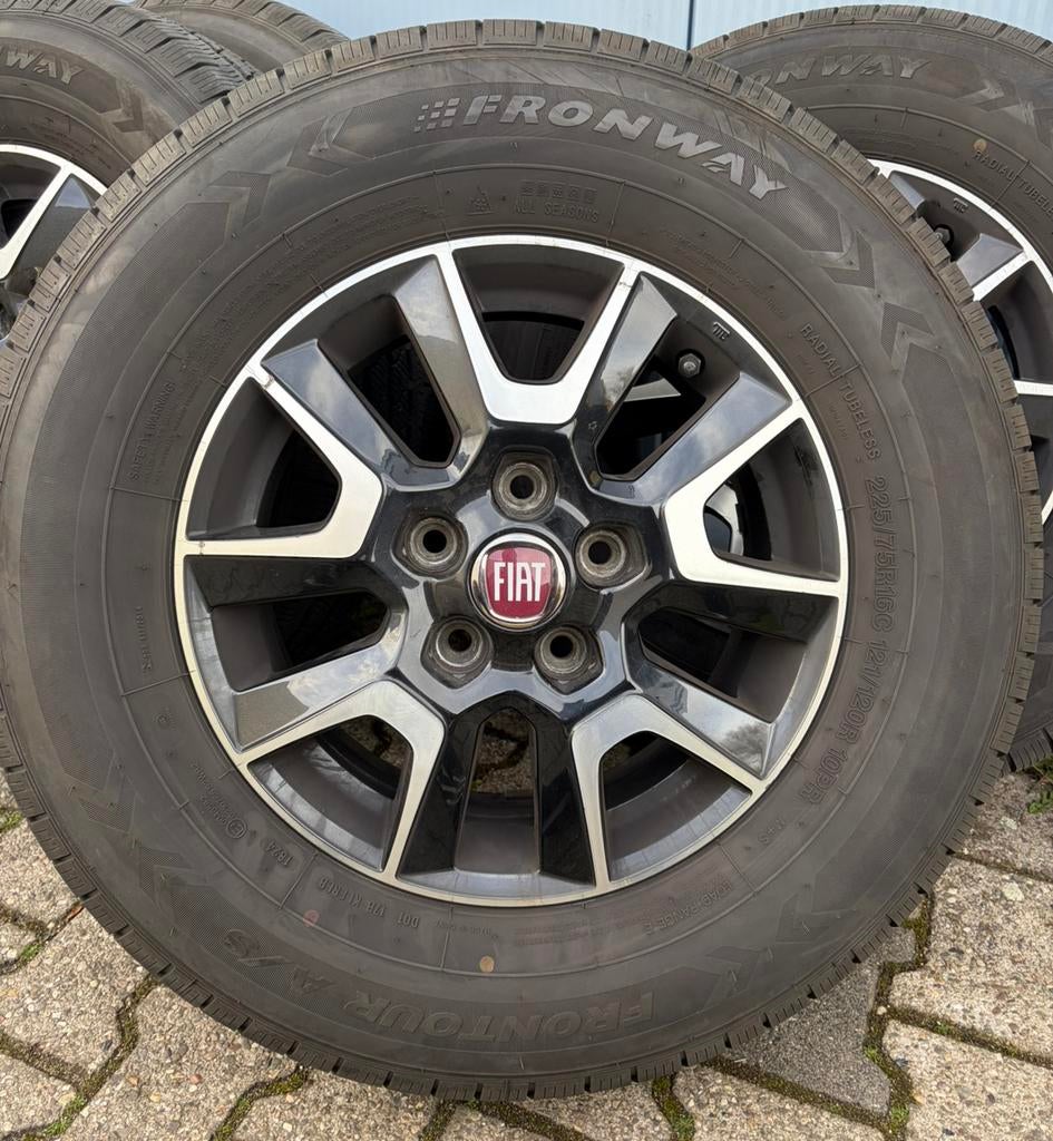 16” Fiat Ducato Boxer Jumper Camper Velgen 5x118 Allseason, Bestelwagen, 16 inch, Banden en Velgen, Ophalen of Verzenden