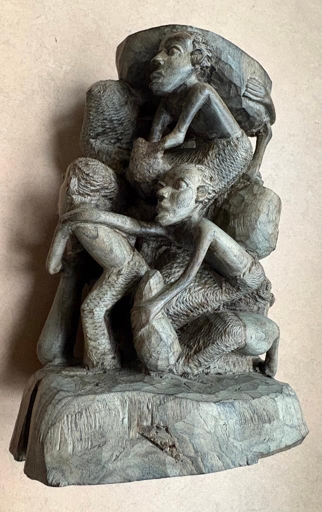 Fraaie Makonde levensboom, Afrika, Ophalen of Verzenden