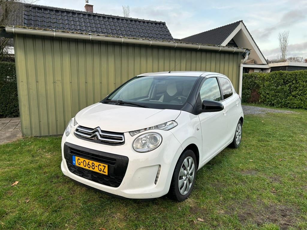 Citroën C1 1.0 VTi 72PK 5D 2019 nw APK / Airco 1e eigenaar!, Voorwielaandrijving, Stof, Euro 6, 4 stoelen
