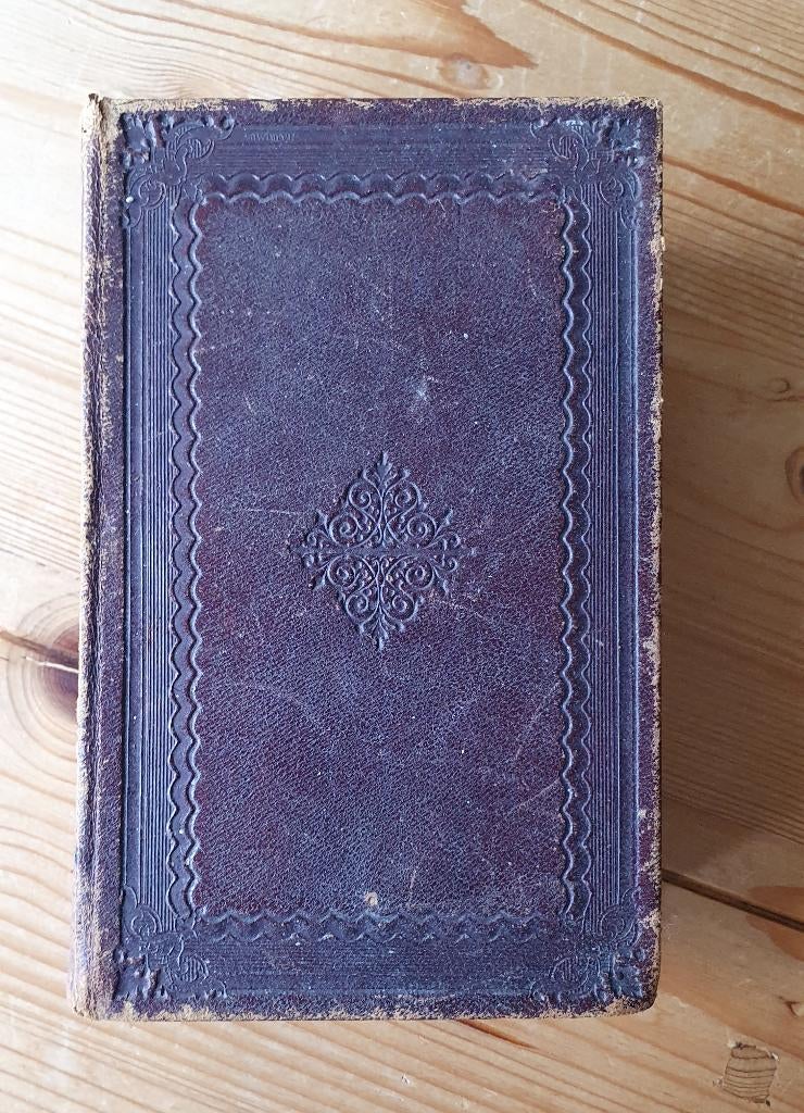 Bijbel - De gansche heilige schrift uit 1900, Antiek en Kunst, Antiek | Boeken en Bijbels, Ophalen