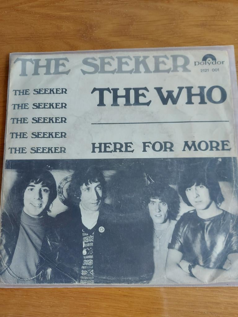 The Who the seeker, Cd's en Dvd's, Vinyl Singles, Gebruikt, Maxi-single, Ophalen of Verzenden, 12 inch