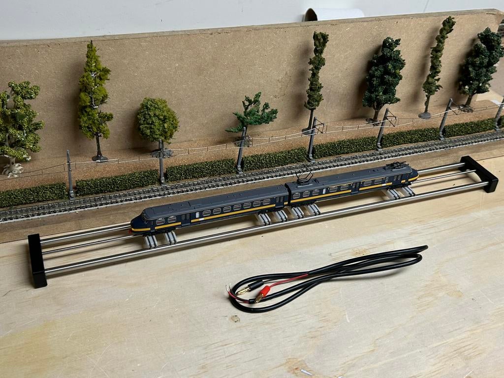 N-spoor rollenbank nieuw, Overige merken, Gelijkstroom of Wisselstroom, Ophalen of Verzenden, Zo goed als nieuw