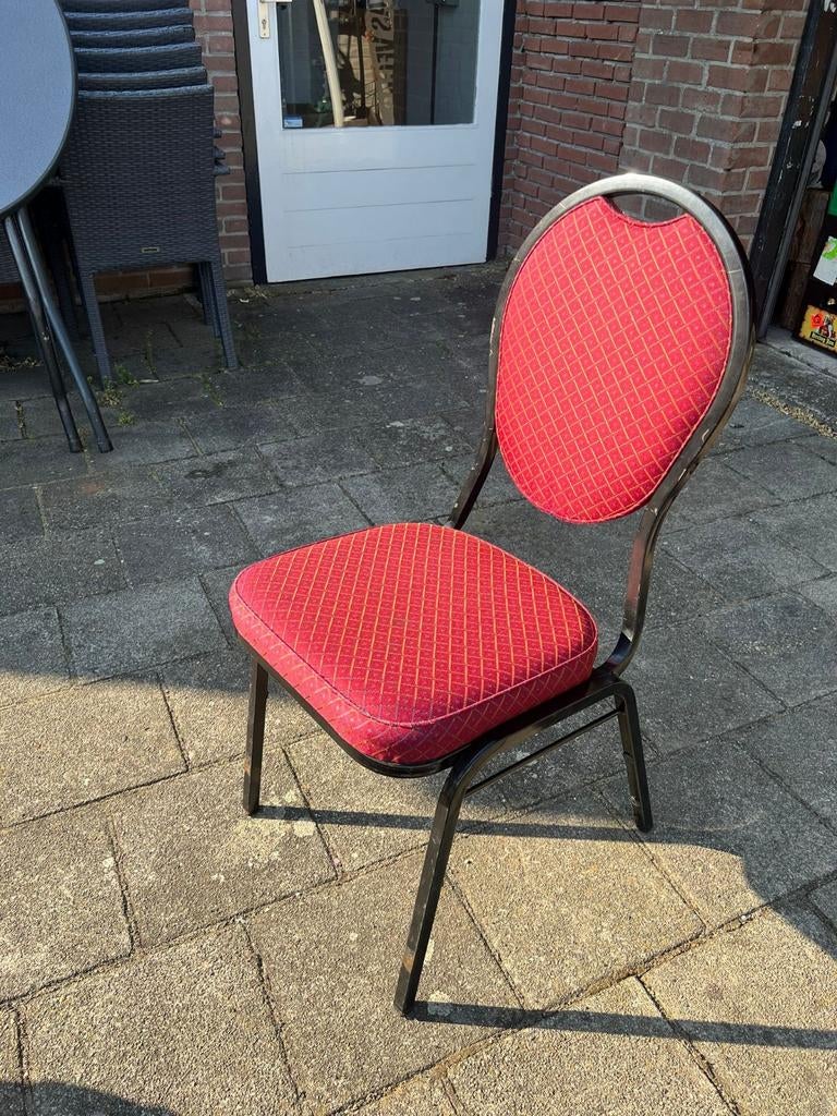 145 stackchairs, Gebruikt, Ophalen of Verzenden, Stackchairs, Vijf, Zes of meer stoelen