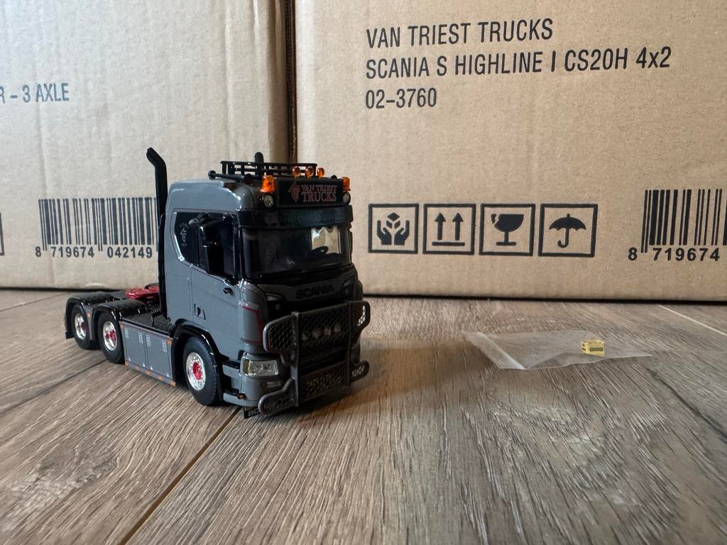 WSI Scania Next Gen Van Triest Trucks 1:50, Hobby en Vrije tijd, Modelauto's | 1:50, Ophalen of Verzenden, Nieuw, Bus of Vrachtwagen