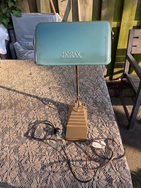 Notarislamp Horax, Ophalen, Gebruikt
