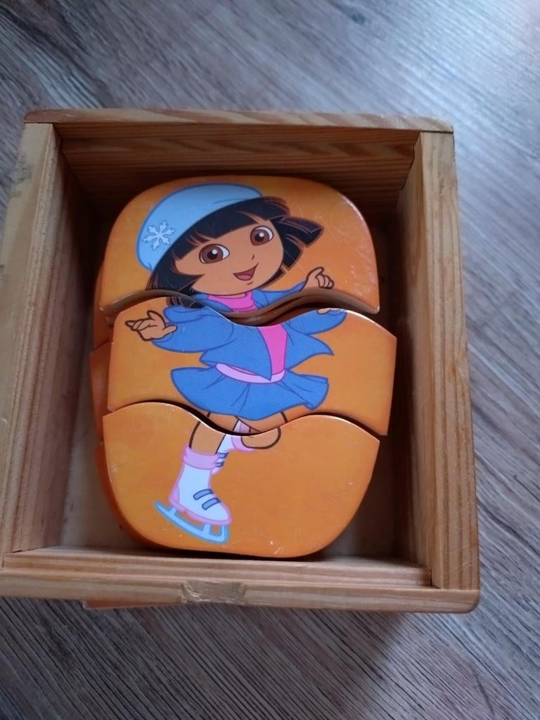 Dora de Ontdekker houten puzzel, Ophalen of Verzenden