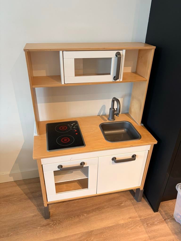 IKEA speelkeuken met spullen, Ophalen of Verzenden, Gebruikt, Hout, Speelkeuken