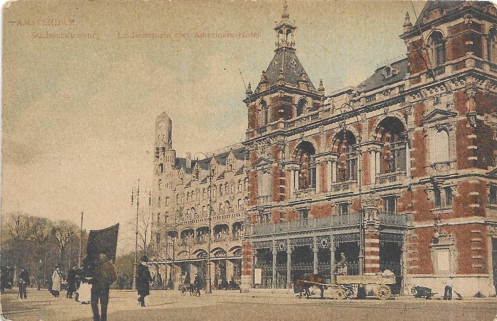 AK Amsterdam - Schouwburg Leidseplein, Verzenden, Voor 1920, Gelopen, Noord-Holland