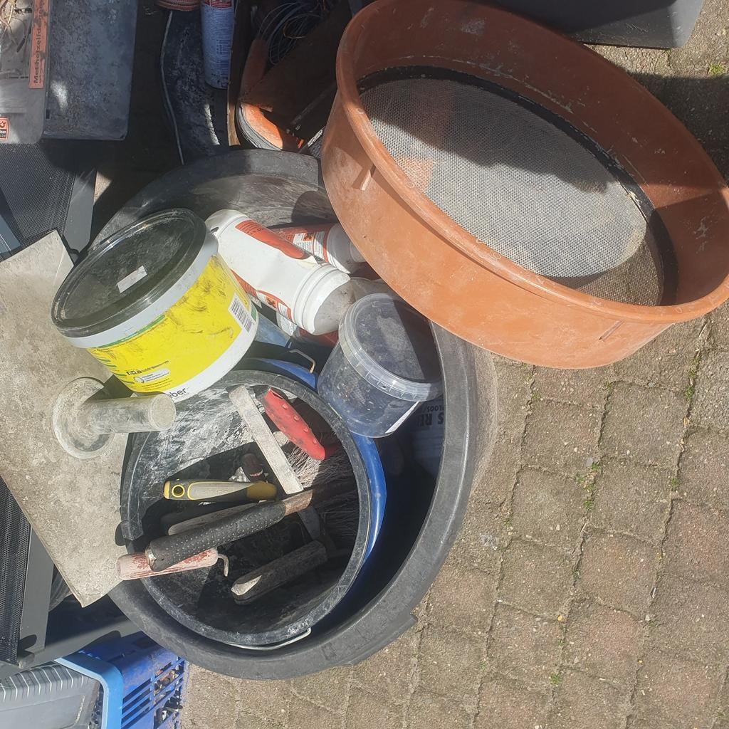 Voegspullen, Ophalen, Overige materialen, Gebruikt, Overige typen