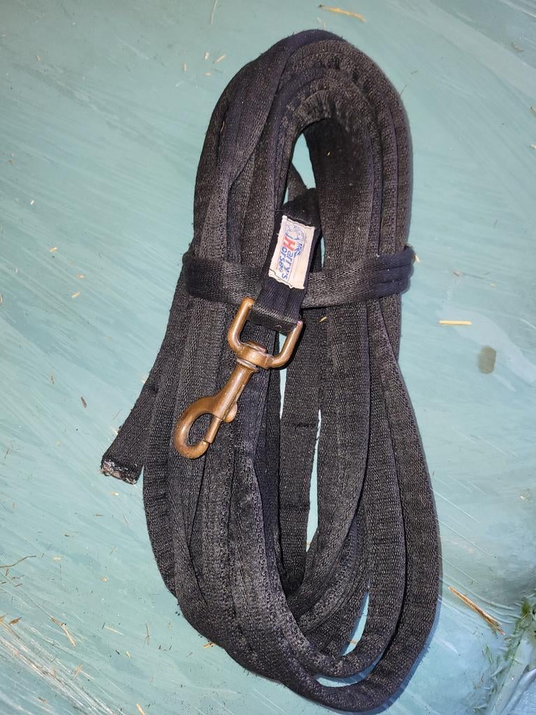 Longeerlijn softgrip zwart, Ophalen of Verzenden, Dressuur