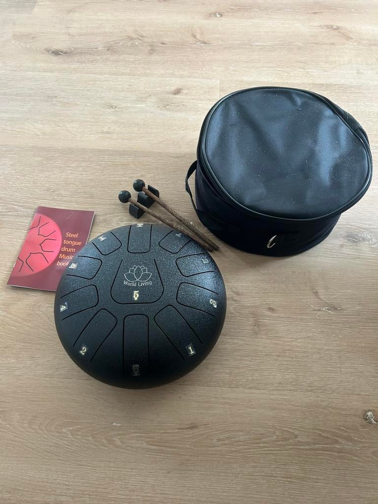 Tonguedrum/ handpan 25 cm, Ophalen, Zo goed als nieuw, Melodische percussie