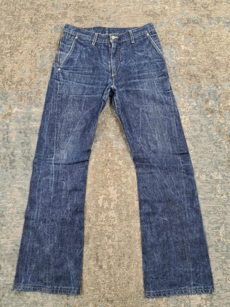 Levi's 835 W30 L32 BOOTCUT 100% katoen Bronno3032 Blauw, Blauw, Levi Strauss Nederland, W32 (confectie 46) of kleiner, Ophalen of Verzenden