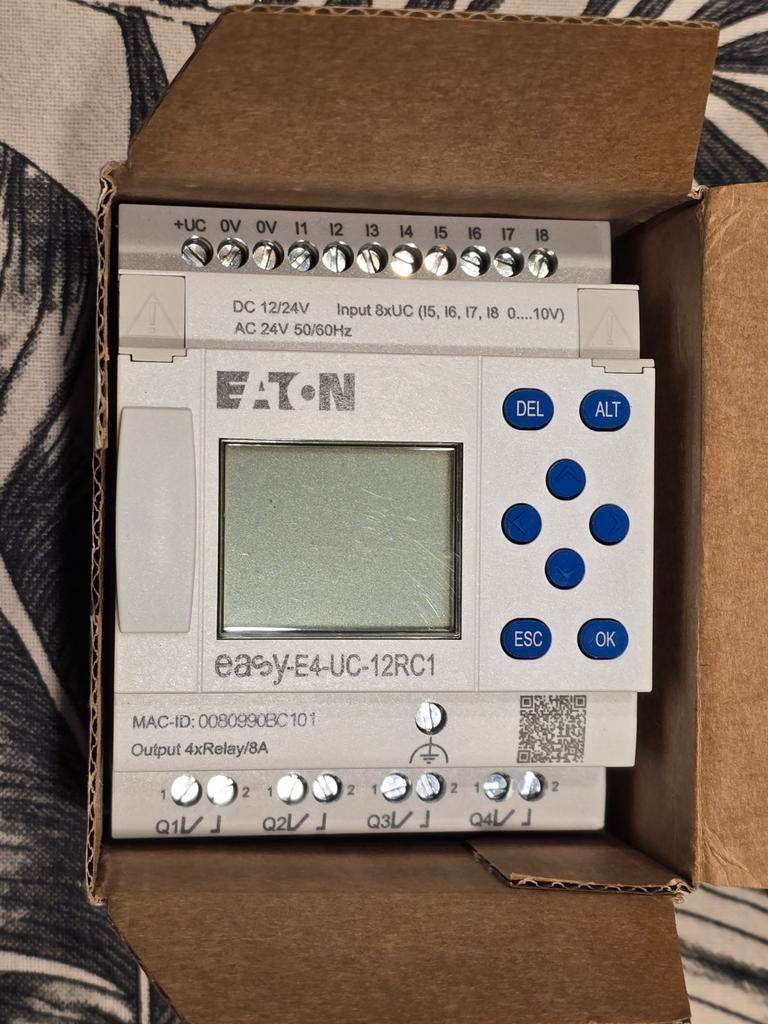 Eaton Easy-E4-UC-12RC1 ControlRelay, Ophalen of Verzenden, Nieuw, Overige typen