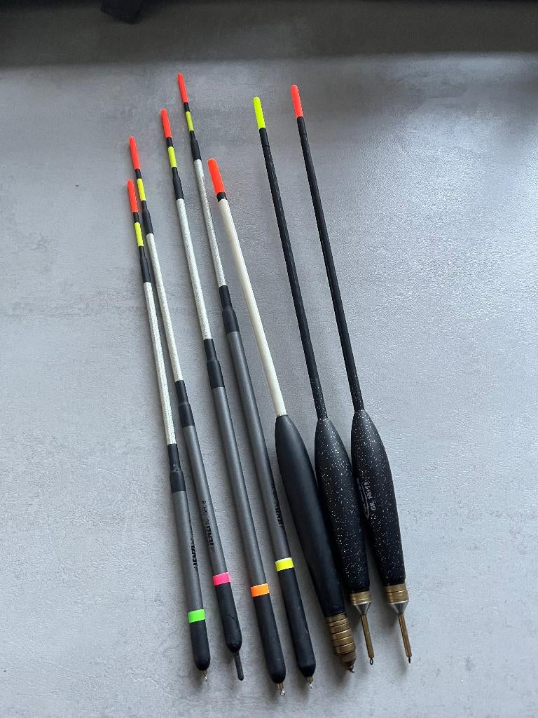 adv 213 / NIEUW mixset 7 matchdobbers, Ophalen of Verzenden, Nieuw, Dobber of Lood