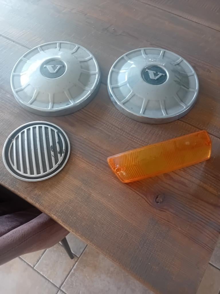 Wieldoppen volvo 164 en knipperlicht glas, Ophalen of Verzenden