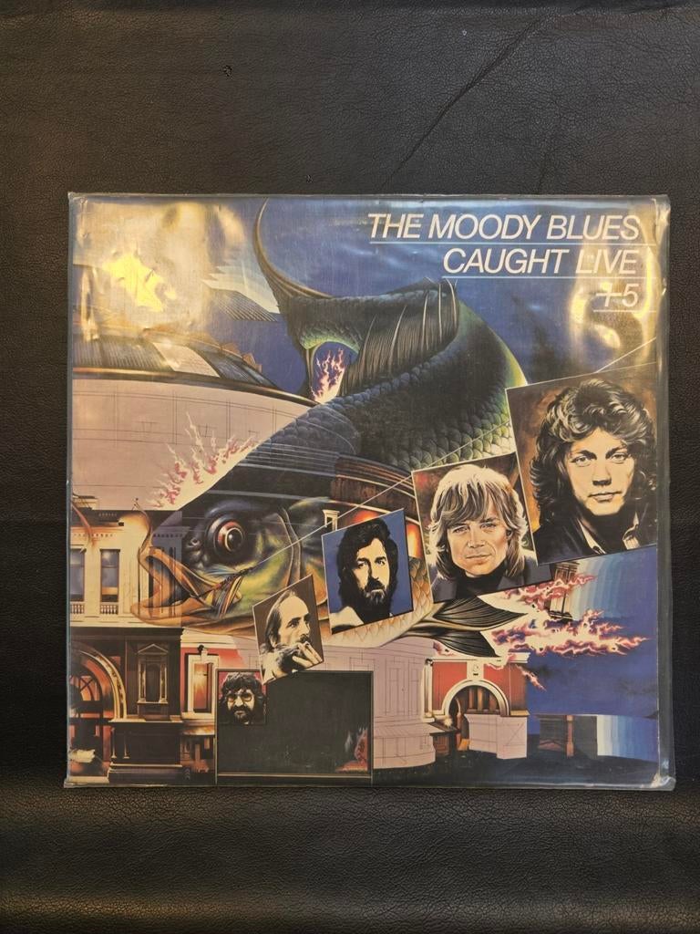 The Moody Blues - Caught Live +5, Ophalen of Verzenden, Gebruikt, 12 inch, Progressive