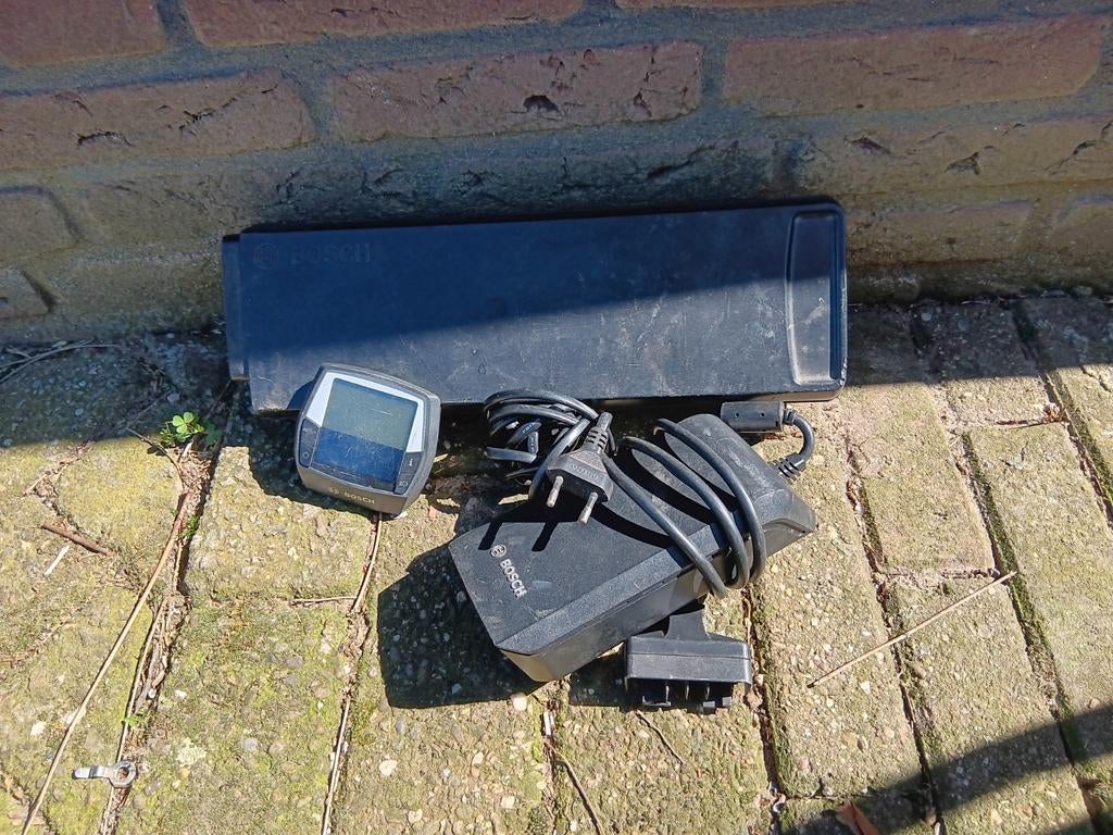 Bosch fietsaccu, oplader en display, Ophalen of Verzenden