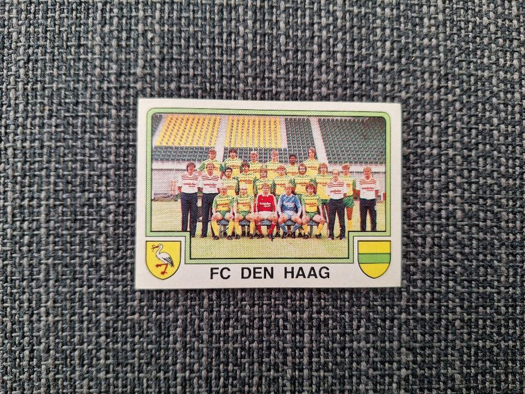 Panini Voetbal 86 FC Den Haag Team, Verzenden, Zo goed als nieuw, Sticker