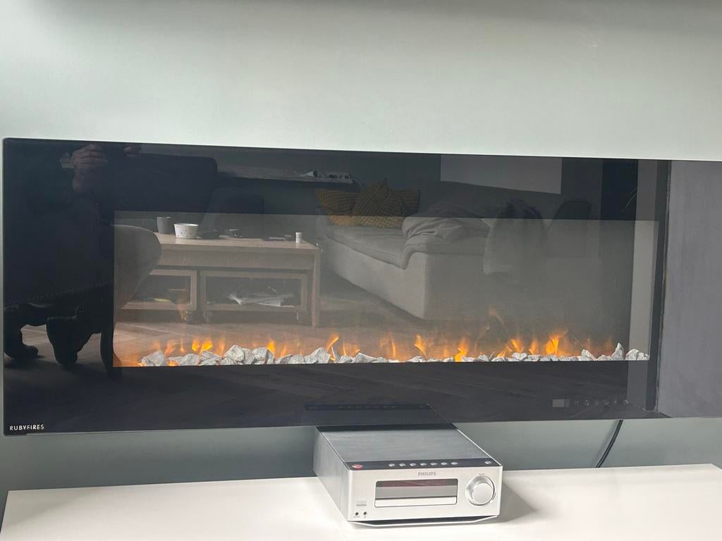 Ruby Fires Elektrische Haard met Verwarming, Ophalen, Gebruikt, Overige soorten, Elektrisch