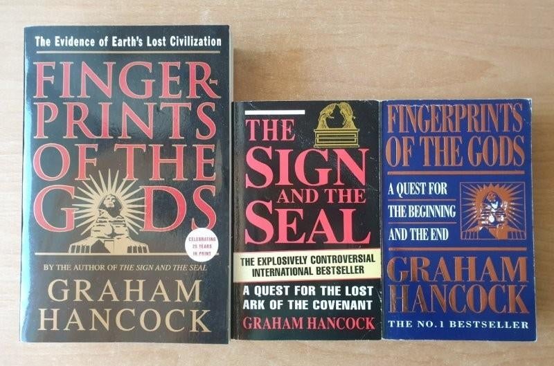 Graham Hancock - Fingerprints of the Gods, Sign & the Seal, Ophalen of Verzenden, Gelezen, Graham Hancock