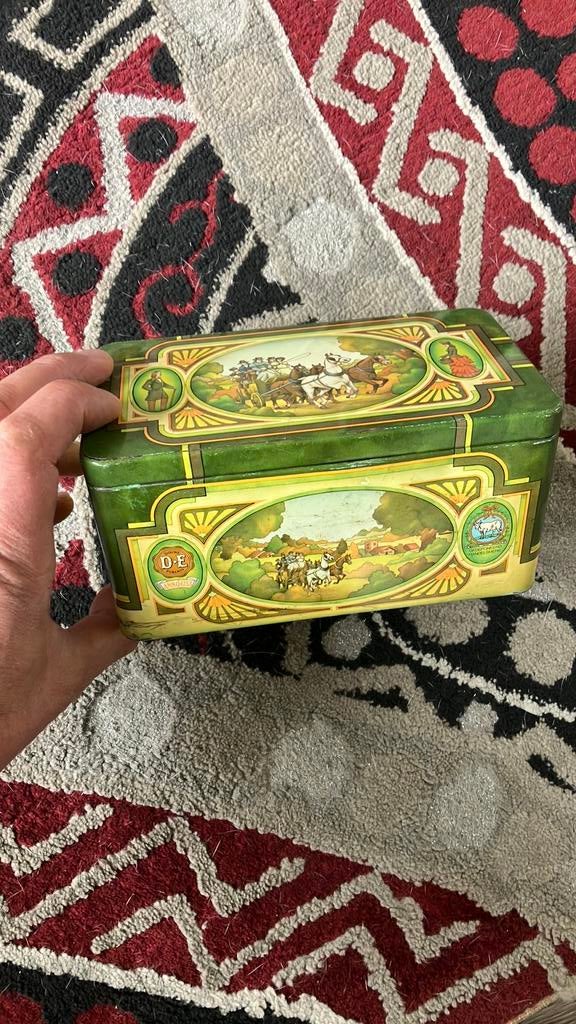 Gratis De blik douwe egberts , verzamel, Ophalen of Verzenden, Gebruikt, Koffie, Douwe Egberts