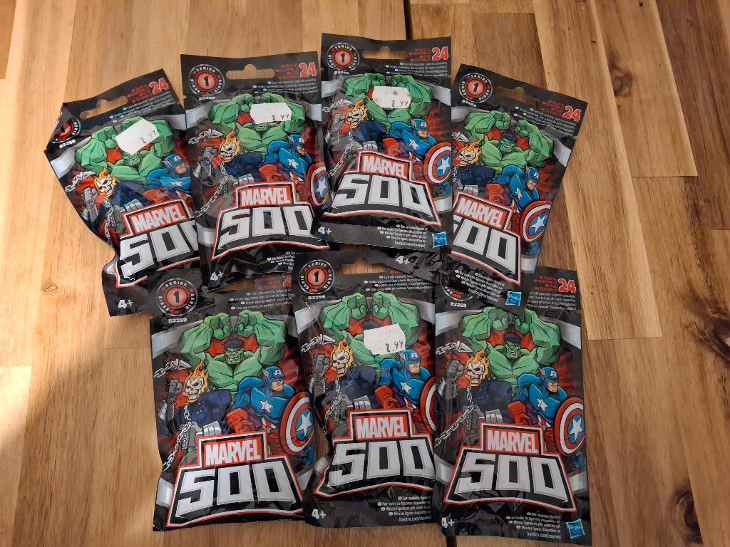 15 x Marvel blind bags nog in dichte seal - series 1 & 2, Ophalen of Verzenden, Nieuw