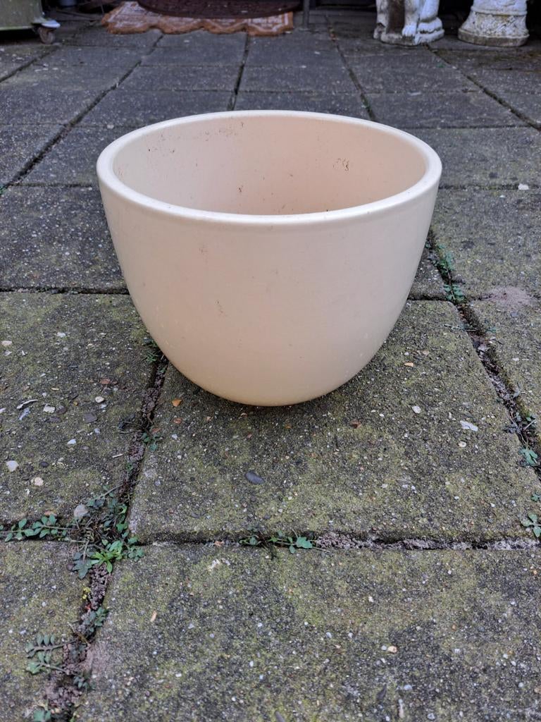 Mooie super grote hoge bloempot zgan, Tuin en Terras, Bloempotten, Ophalen, Zo goed als nieuw