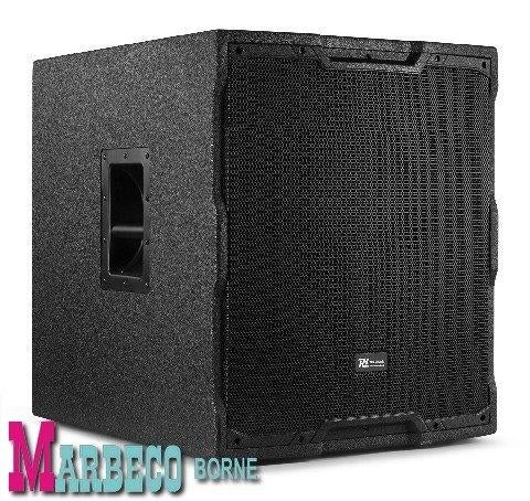 Actieve Subwoofer, Speaker met versterker 18" 1000 watt, Audio, Tv en Foto, Luidsprekers, Overige merken, Subwoofer, Info@marbeco.nl