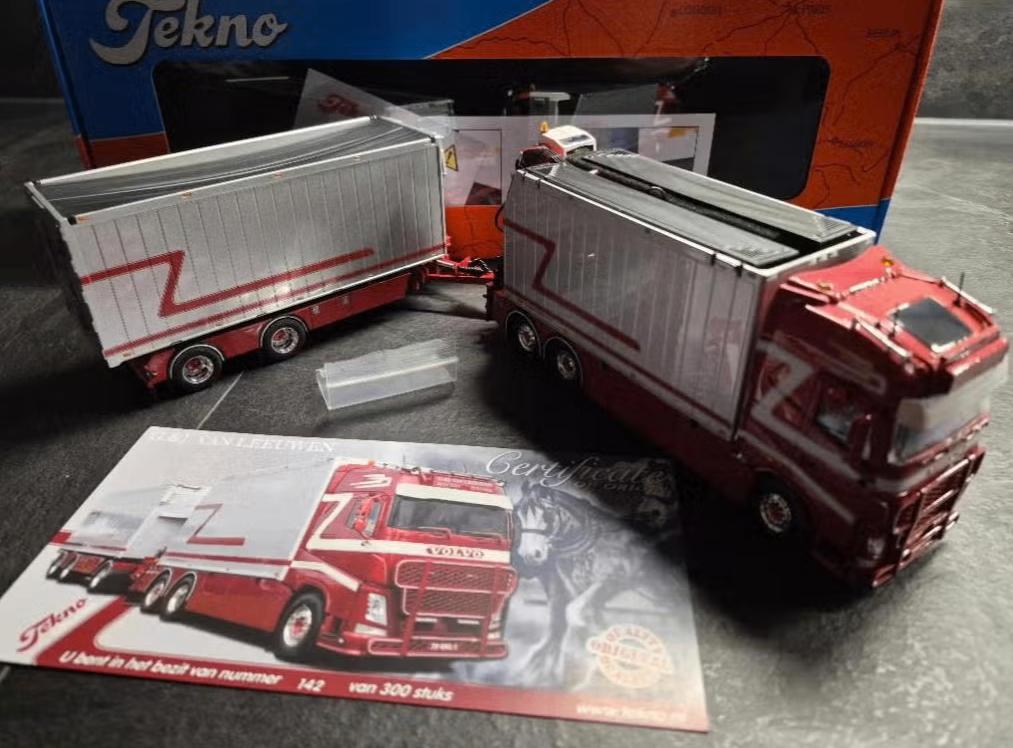 Tekno 89393 Volvo van Leeuwen, Ophalen of Verzenden, Nieuw, Bus of Vrachtwagen, Tekno