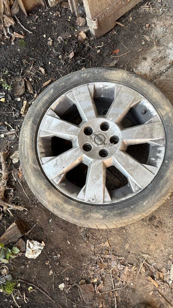 5x110 opel astra g coupe velgen, Auto diversen, Wieldoppen, Ophalen, Zo goed als nieuw