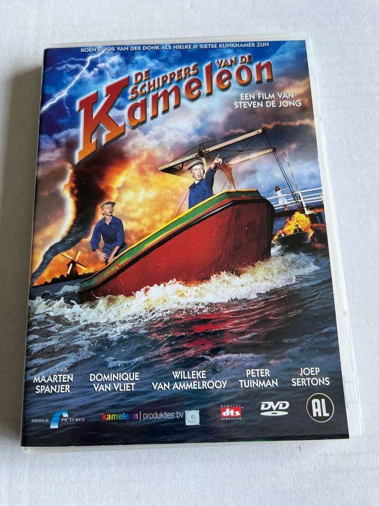 De Schippers van de Kameleon DVD, Cd's en Dvd's, Dvd's | Kinderen en Jeugd, Avontuur, Gebruikt, Alle leeftijden, Ophalen of Verzenden