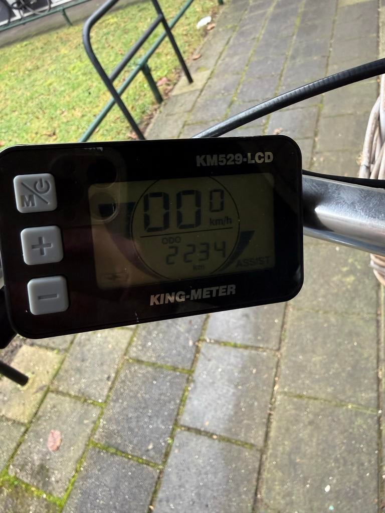 Fongers elektrische damesfiets, Gebruikt, 51 tot 55 cm, 30 tot 50 km per accu, Ophalen