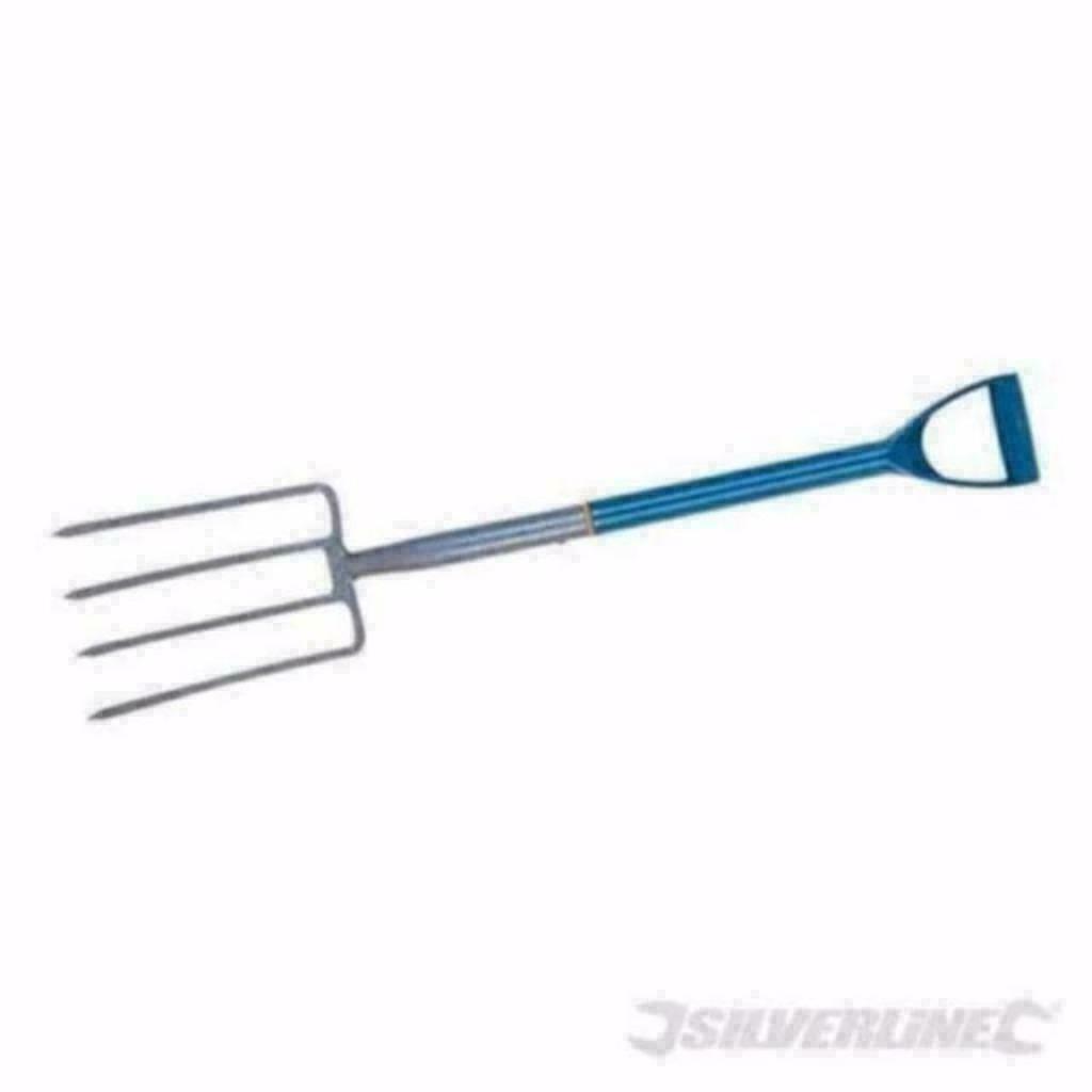 riek Spitvork met epoxy gecoate kop met roestbestendige, Ophalen of Verzenden, Nieuw