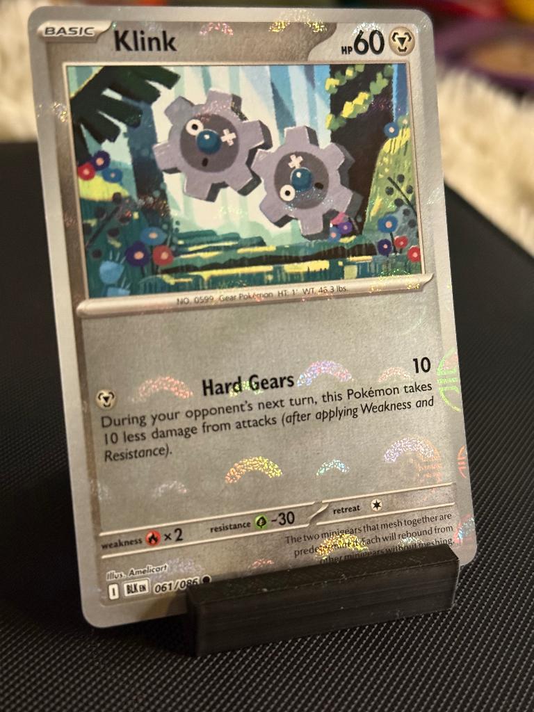 Pokemon klink pokeball 61/86, Verzenden, Nieuw, Losse kaart, Foil