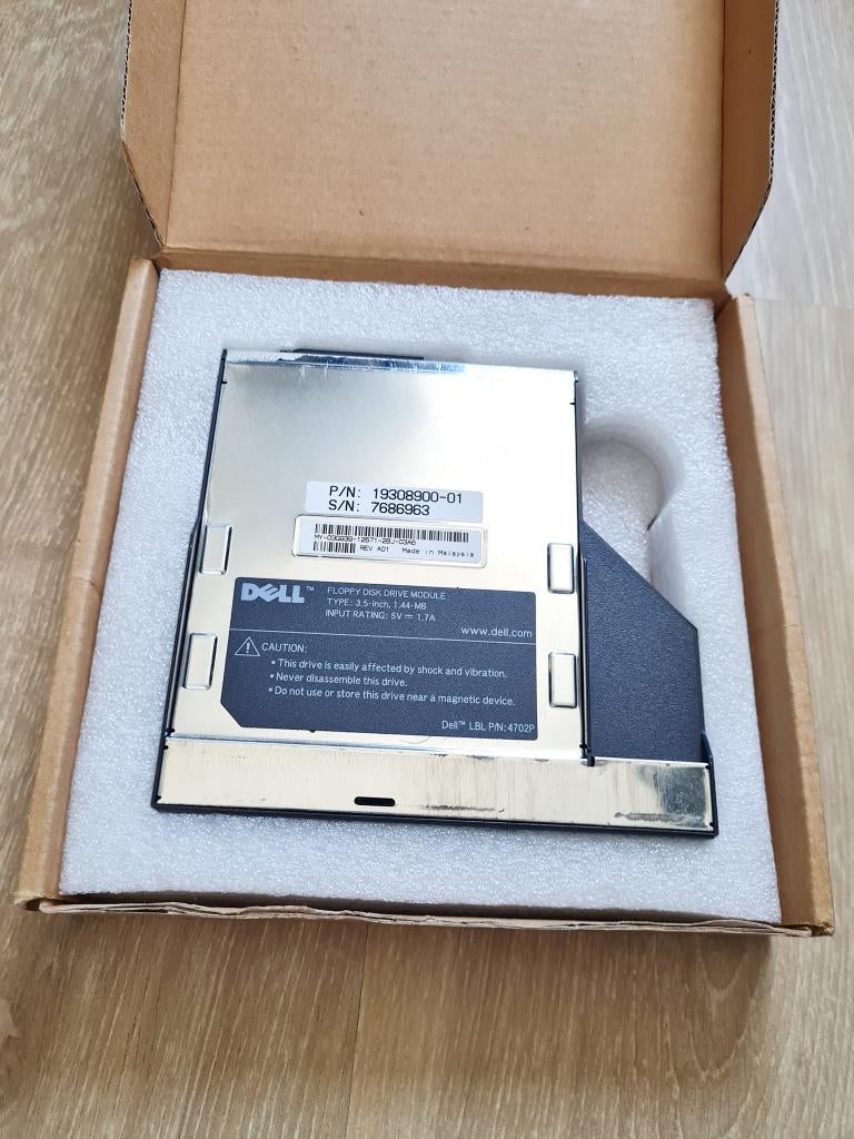 Dell 3.5" Floppy Disk Drive Module (4702P), Computers en Software, Vintage Computers, Ophalen of Verzenden, Dell