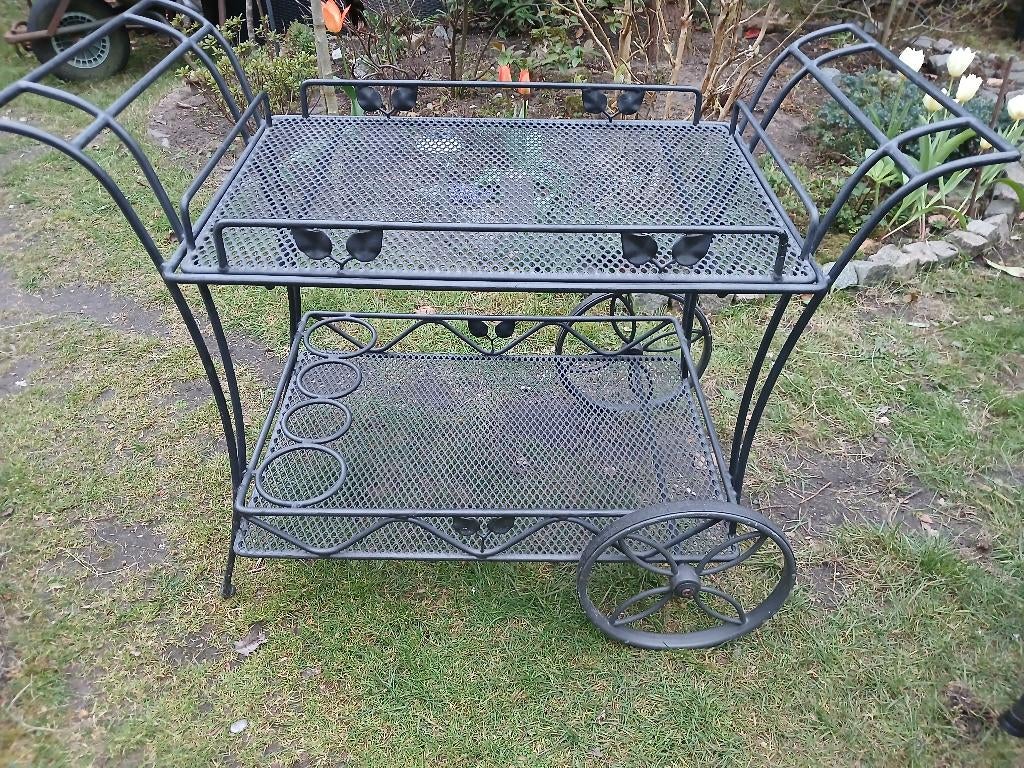 Serveerwagen tuinmeubel Royal Garden, Tuin en Terras, Ophalen, Gebruikt