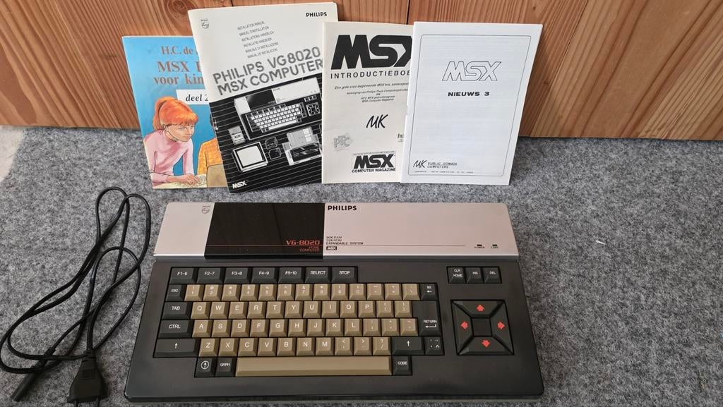 Philips MSX VG-8020 computer, Computers en Software, Vintage Computers, Ophalen