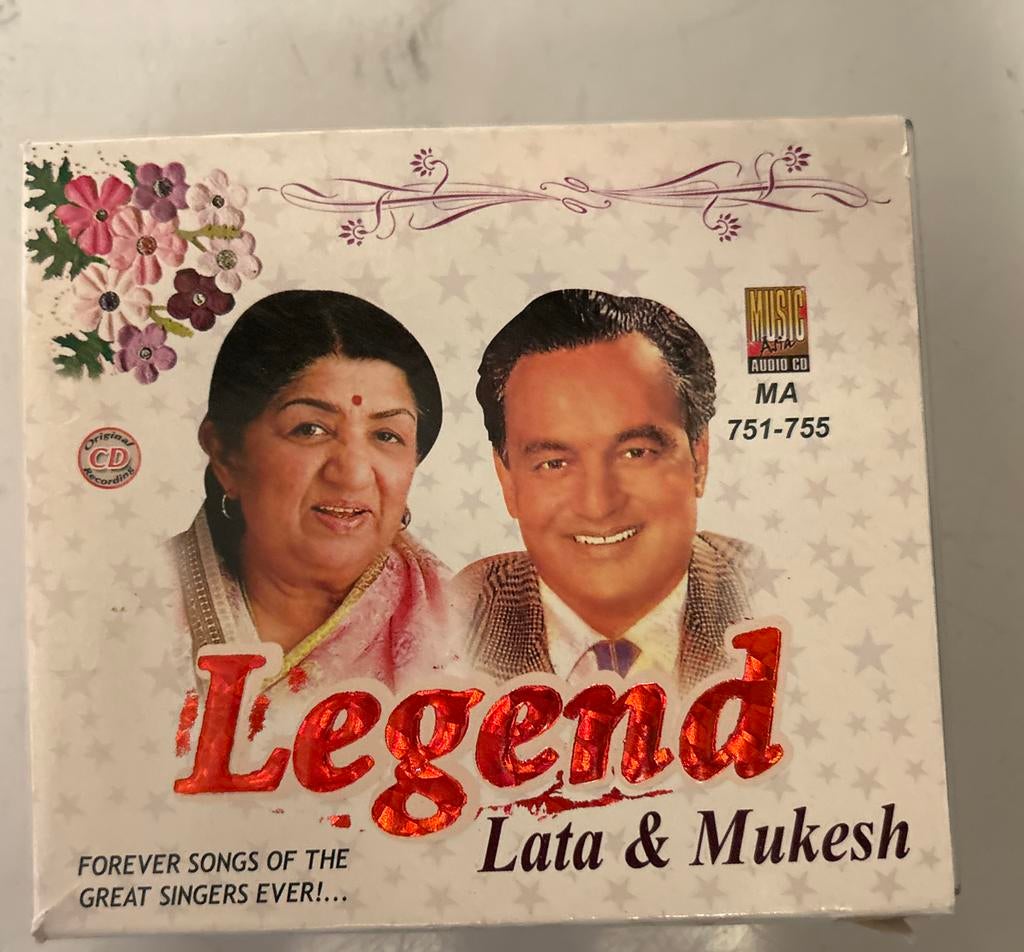 Legend Lata & Mukesh CD Boxset - Bollywood Cd’s, Ophalen of Verzenden, Zo goed als nieuw, Boxset