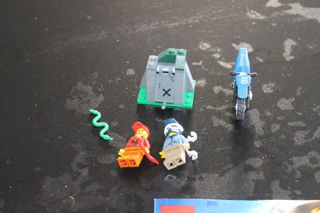 lego city bergpolitie 60170, Ophalen of Verzenden, Zo goed als nieuw, Complete set, Lego