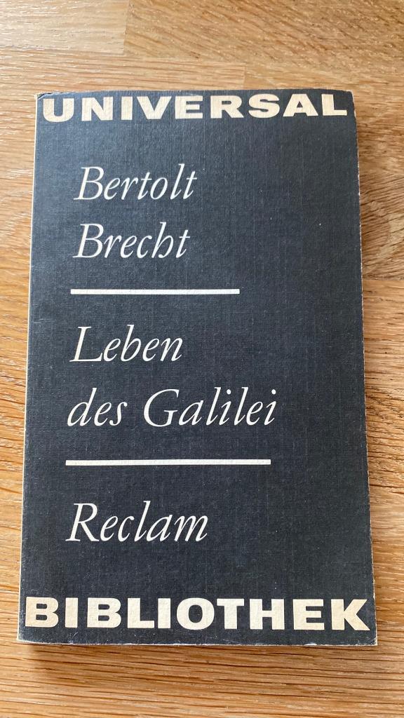Bertold Brecht: Leben des Galilei /Duitstalig boek uit 1976, Ophalen of Verzenden, Gelezen