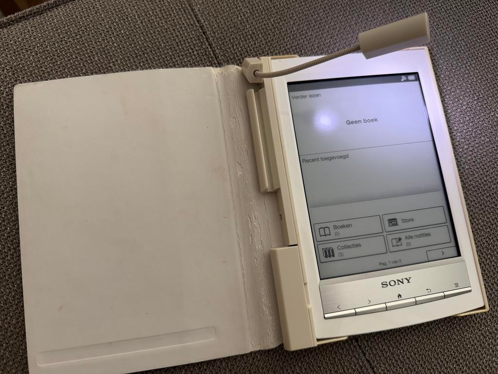 Sony E-reader wit, Ophalen of Verzenden, Gebruikt